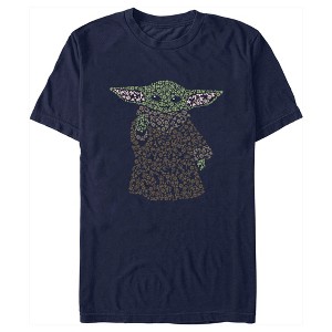 Men's Star Wars: The Mandalorian Grogu Icons Mosaic T-Shirt - 1 of 4
