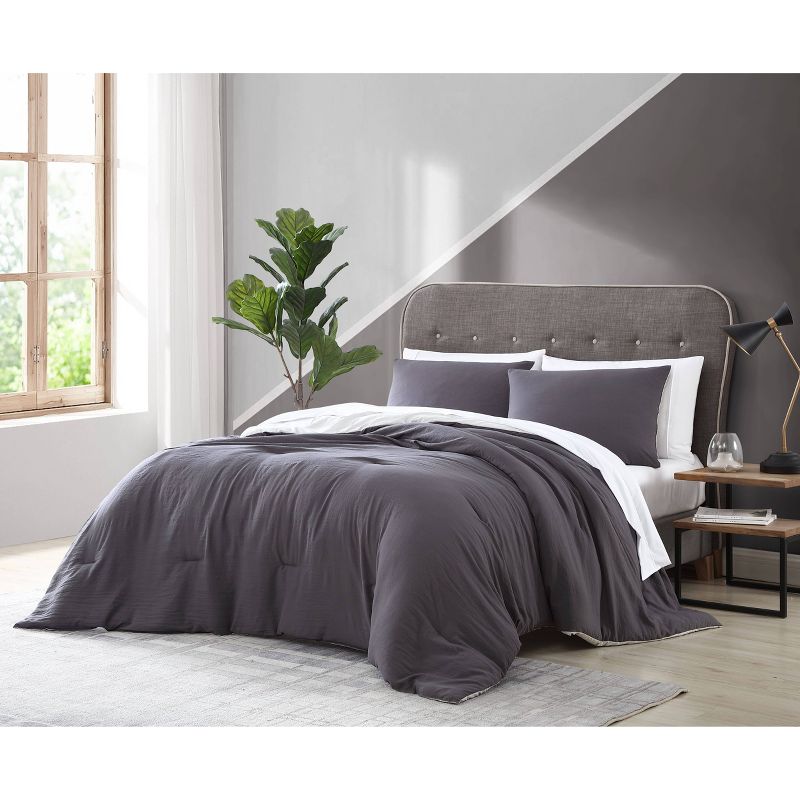 Arica Enzyme Washed Comforter Set - Geneva Home Fashion, 1 of 4