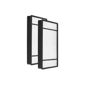Nispira True HEPA Filter Replacement H Compatible with Honeywell HRF-H2 Fits Air Purifier Model HPA050 HPA150 HPA060 HPA160 HHT055 HHT155, 2 Packs - 1 of 4