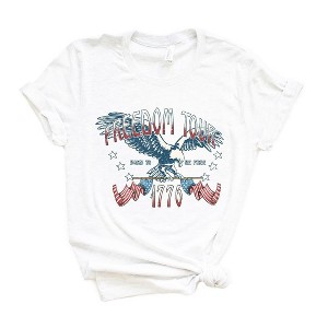 Simply Sage Market Women's Freedom Tour 1776 Short Sleeve Graphic Tee - 1 of 4