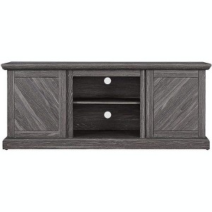 HearthPro Walden 56" W x 22.75" H x 15.5" D Freestanding Media Console - Weathered Gray, SP6554-OM - 1 of 3