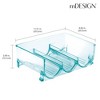 mDesign Plastic Free-Standing Stacking 3 Bottle Storage Rack - 4 of 4