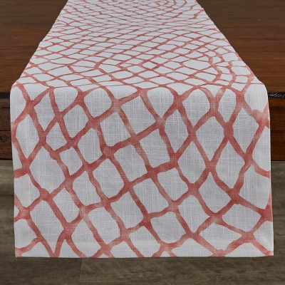 Split P Seaview Table Runner - 72''L - Coral