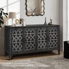 Bella Depot 59.8''W Wooden Four Door Cabinet - 3 of 4