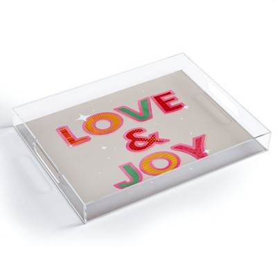 Orara Studio Oh Snap It Is Xmas Small Acrylic Tray - Deny Designs : Target