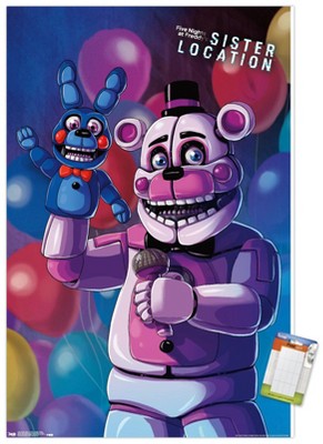 Fnaf 1,2,3,4,Sister Location,Pizzeria Simulator posters in HD