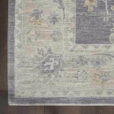 Charcoal Elegance 8' x 10' Hand-Knotted Persian Area Rug