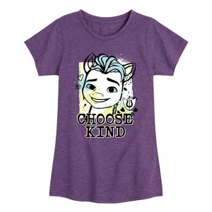 Girls' - My Little Pony - Hitch Choose Kind Fitted Short Sleeve Graphic T-Shirt - 1 of 4