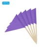 Unique Bargains Small Labeling Marking Cocktail Party Decor Flag Toothpick 100 Pcs - 3 of 4