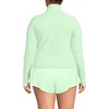 Lands' End Women's Long Sleeve Rash Guard Cover-up UPF 50 - 2 of 4