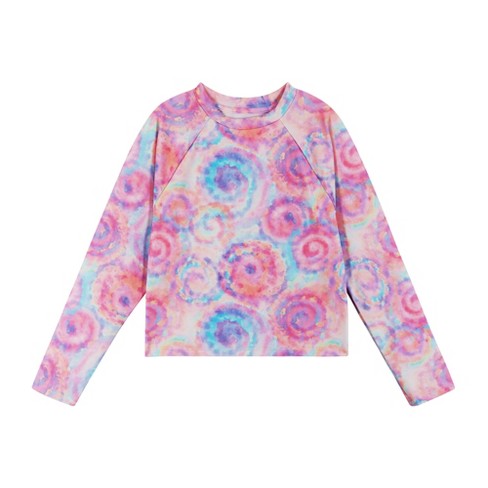 Andy & Evan  Kids  Pink Tie Dye Rashguard. - image 1 of 4