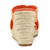 Allegra K Women's Espadrilles Wedges Slide Wedge Sandals - 3 of 4