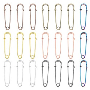 Unique Bargains Metal DIY Blankets Crafts Brooch Making Home Sewing Large Safety Pins - 1 of 4