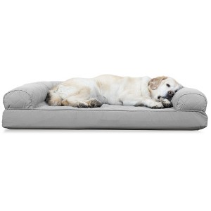 FurHaven Quilted Cooling Gel Top Pet Bed for Dogs & Cats - 1 of 3