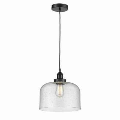 Bell - 1 Light Mini Pendant In Industrial Style-11.75 Inches Tall and 12 Inches Wide