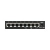 D-Link 8-Port Fast Ethernet PoE Unmanaged Switch 4 PoE Ports, 58W PoE Budget (DES-1008PA) - 3 of 4