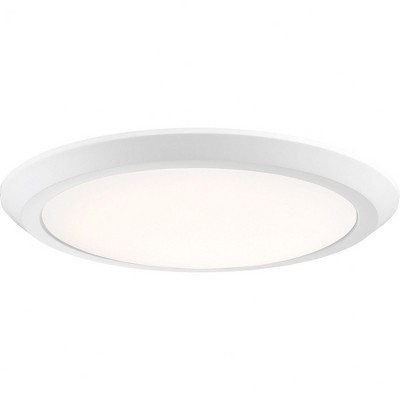 Quoizel Lighting Verge 1 - Light Flush Mount in  Fresco