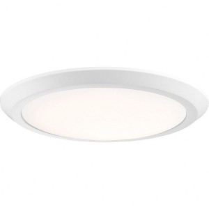 Quoizel Lighting Verge 1 - Light Flush Mount in  Fresco - 1 of 2
