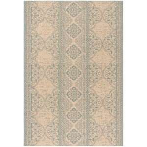 Linden LND174 Power Loomed Indoor/Outdoor Rugs - Safavieh - 1 of 3