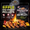 Bear Mountain Premium BBQ All Natural Mild and Sweet Apple Smoker Wood Chip Pellets For Outdoor Gas, Grills, and Smokers, 40 Pound (2 Pack) - 4 of 4