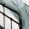 Queen Gravity Metal Platform Bed Black - South Shore - 4 of 4
