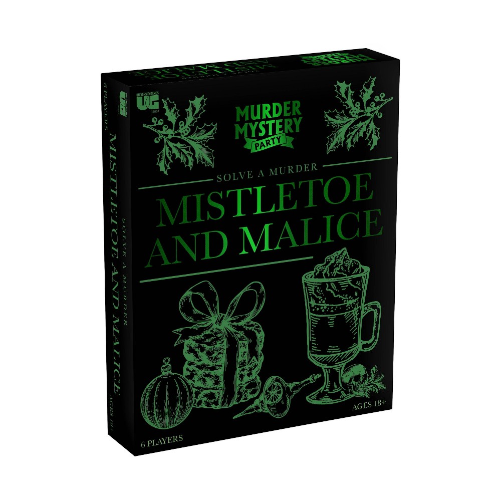 The Learning Journey International Murder Mystery Party - Mistletoe and Malice Board Game