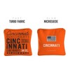 Skip's Garage | Gameday Cincinnati Football Synergy Pro Cornhole Bags (Set of 4) - 2 of 4