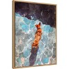 Amanti Art Dogs Life Wading by Justyna Jaszke Framed Canvas Wall Art - 2 of 4