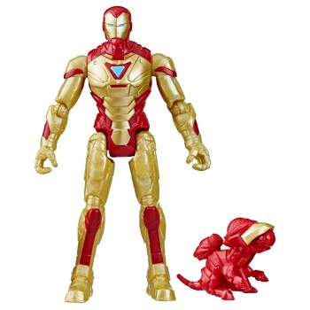 Marvel Mech Strike Mechasaurs Iron Man Action Figure