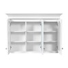 Ridstar 40 in. W Bathroom Storage Cabinet with Mirror Door and Shelves-White - 4 of 4