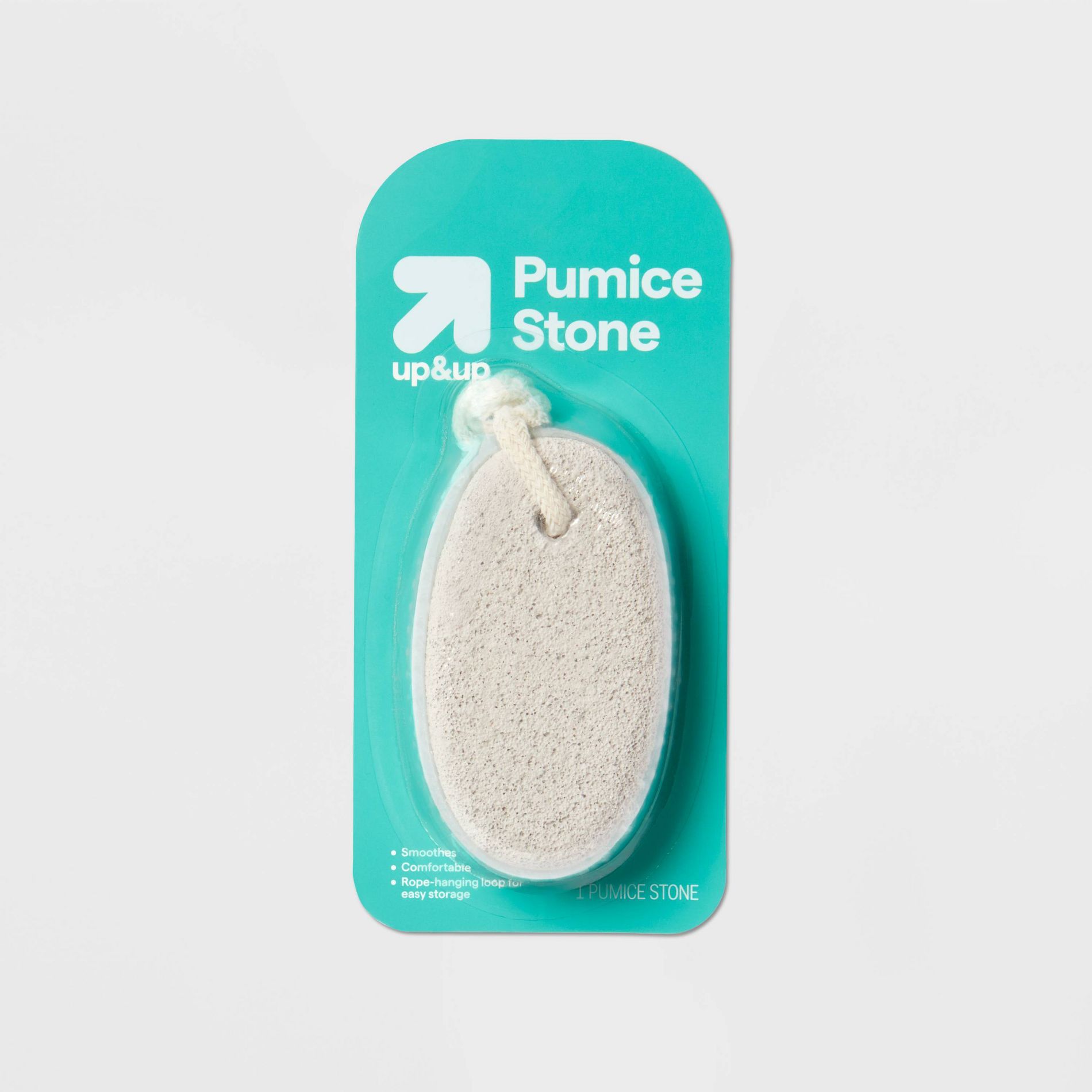 Pumice Stone with Grip & Rope - 1ct - up&up™