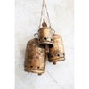 Storied Home 8.5" Metal Bell on Jute Rope - 2 of 2