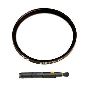 Tiffen 28mm UV Protector Lens Filter with Lens Cleaning Brush Tool Bundle - 1 of 3