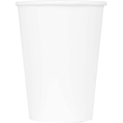 Karat C-K512W 12 Ounce Poly Lined Sturdy Sweat Resistant High Quality Recyclable Paper Hot Cups for Coffee, Tea, and Hot Chocolate, White (1000 Pack)