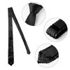 INSPIRE CHIC Men's Halloween Self-Tied Fashion Sequined Shiny Party Costume Neck Ties One Size 1 Pc - 2 of 4
