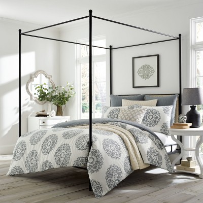 target grey comforter set