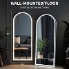 56"x21" LED Mirror Full Length - Arched Floor Body Mirror , Standing Leaning Wall Mounted - 3 of 4