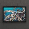 Trademark Fine Art - Carolee Vitaletti 'Wild Octopus I' - Backlit LED Lightbox with Metal Frame - Ready to Hang with Anti-Glare Acrylic Cover - 4 of 4