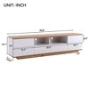 Modern TV Stand for TVs up to 80",Media Console with Storage Cabinets, Entertainment Center for Living Room or Bedroom–The Pop Home - 4 of 4
