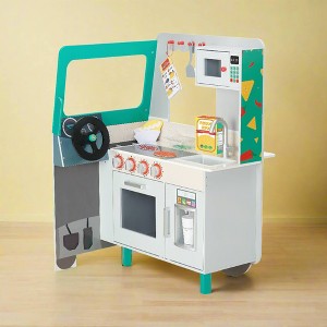Teamson Kids My Little Helper Play Taco Truck Playset with Accessories - 1 of 4