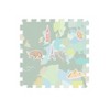 2'10"x2'10" Around the World Interlocking Floor Tiles Green - FloorPops: Water-Resistant Foam Floor Mat, Indoor Use - 3 of 3