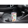 Elanze Designs 20 oz Stainless Steel On the Go Insulated Travel Tumbler With Push Top Lid, Pineapple Rainbow Pattern White - 3 of 4