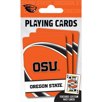 MasterPieces Officially Licensed NCAA Oregon State Beavers Playing Cards - 54 Card Deck for Adults
