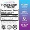 Nature's Peak Magnesium Citrate 1000mg Capsules - Extra Strength Magnesium Supplement - 2 of 4