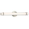 Cal Lighting LA-8601M 26W AC LED Vanity Light, L: 25 1/2", Brushed Steel,2.30x2.80x25.30 - 3 of 4