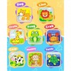 Wooden Puzzles, 8pcs Animal Toys for Educational Preschool Learning Gifts - 2 of 3