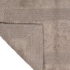 Solid Reversible Long Bath Rug Taupe - Yorkshire Home : Target