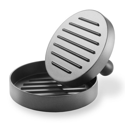 Heavy-Duty Aluminum Burger Press with Wax Papers