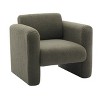 CAVINAS Modern Accent Chair,Plush Padded Armchair with Backrest,Pillows for Living Room,Bedroom,Office,Study - 2 of 4