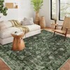 Garvee Washable Living Room Area Rug Vintage Print Non-Slip Runner Vintage Indoor Large Carpet for Bedroom Dining Room Office - 3 of 4